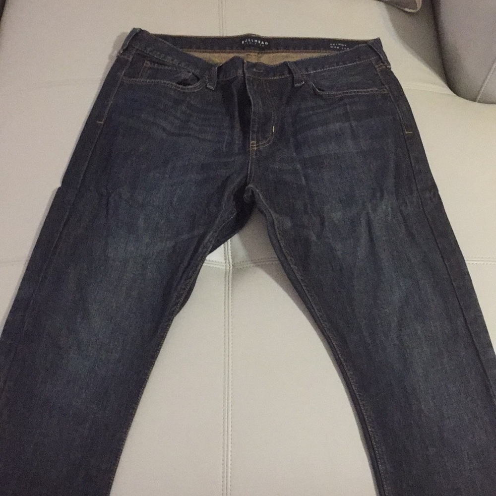 NEW Bullhead dark denim skinny jean 36x32